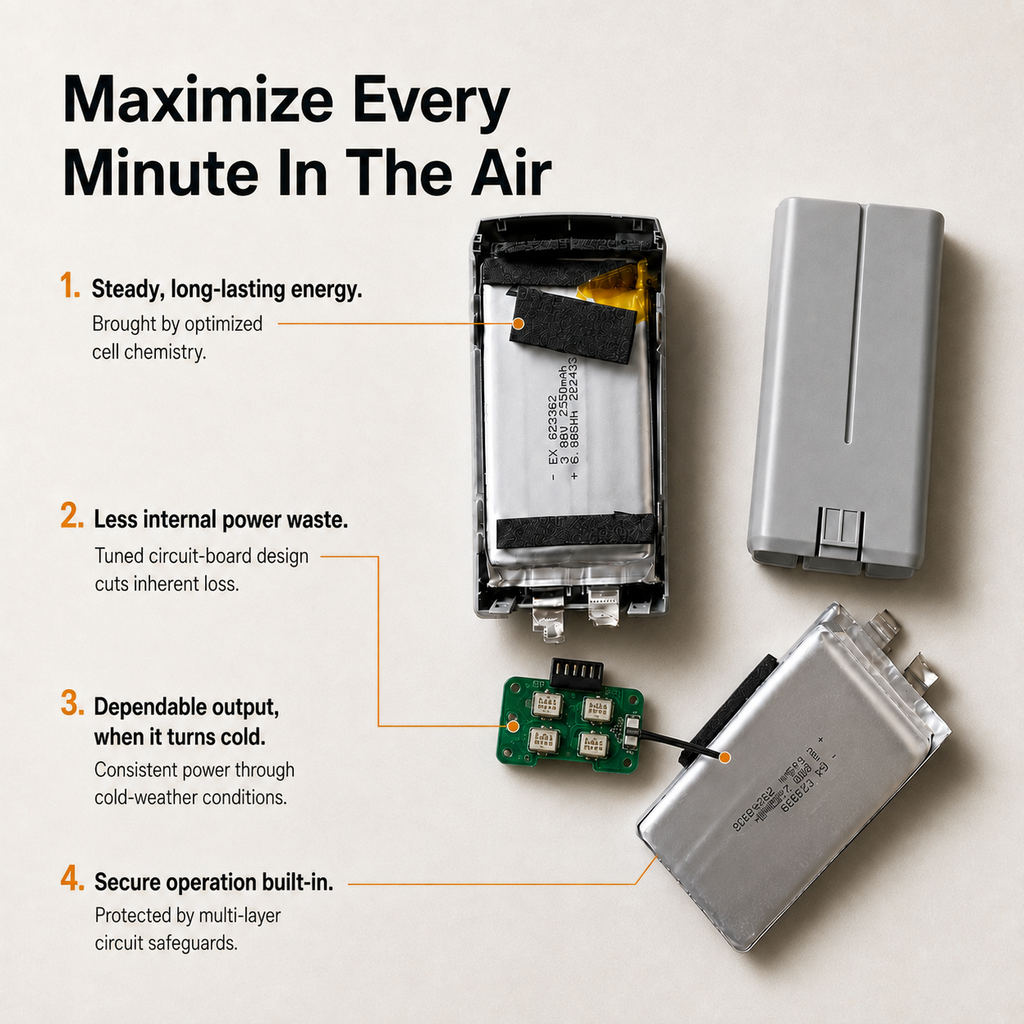 Mini 2 Battery 2250mAh – compatible Mini 2 / Mini 2 SE / Mini 4K