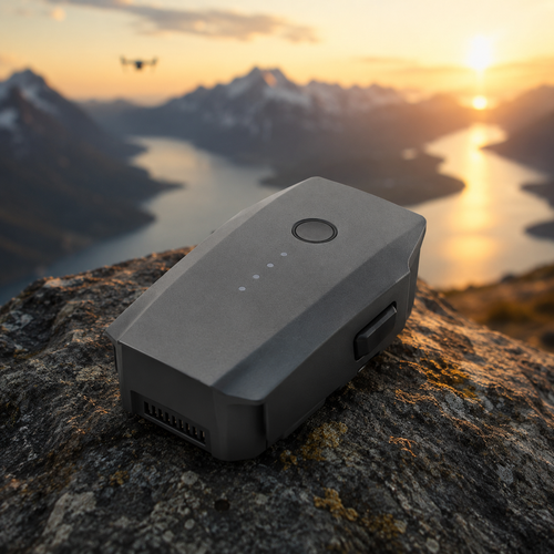 Mavic Pro Ersatzakku – Dreiviertelansicht